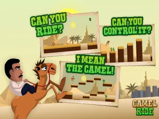 Capturas de pantalla de Camel Ride Adventures iPad 