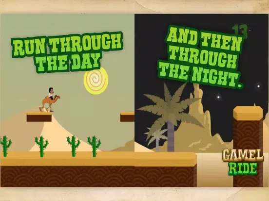 Capturas de pantalla de Camel Ride Adventures iPad 
