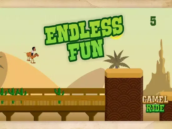 Capturas de pantalla de Camel Ride Adventures iPad 