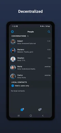 Скриншоты Minds Chat