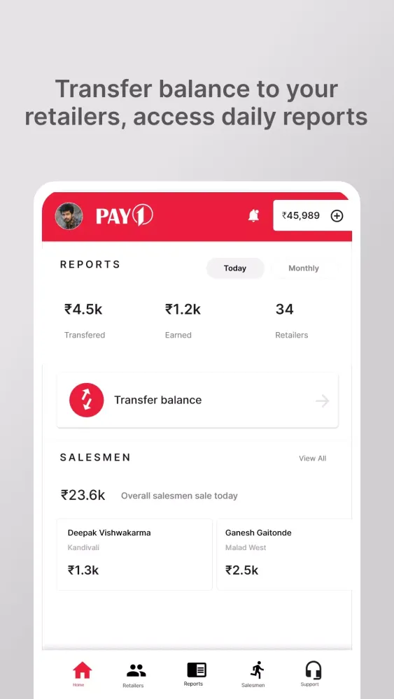 Capturas de pantalla de Pay1 Distributor
