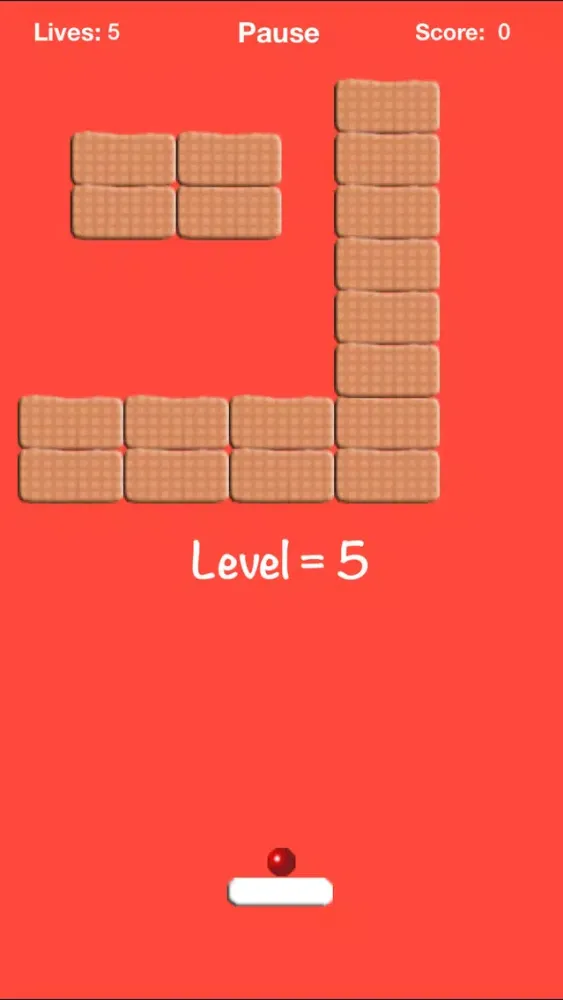 Capturas de pantalla de brickbreaker revolution- the unique breakout style paddle ball game