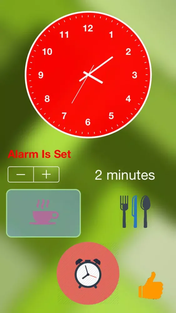 buzzer - tea and lunch break application スクリーンショット