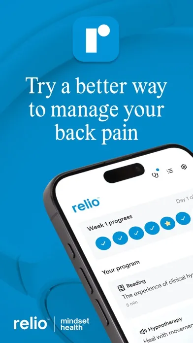 Relio: Back Pain Management স্ক্রিনশট