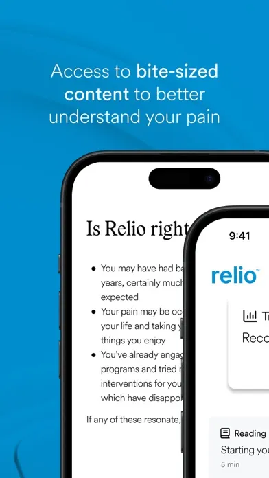 Relio: Back Pain Management স্ক্রিনশট
