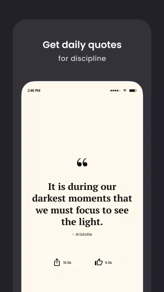 Mindset Therapy - Daily Quotes Screenshots