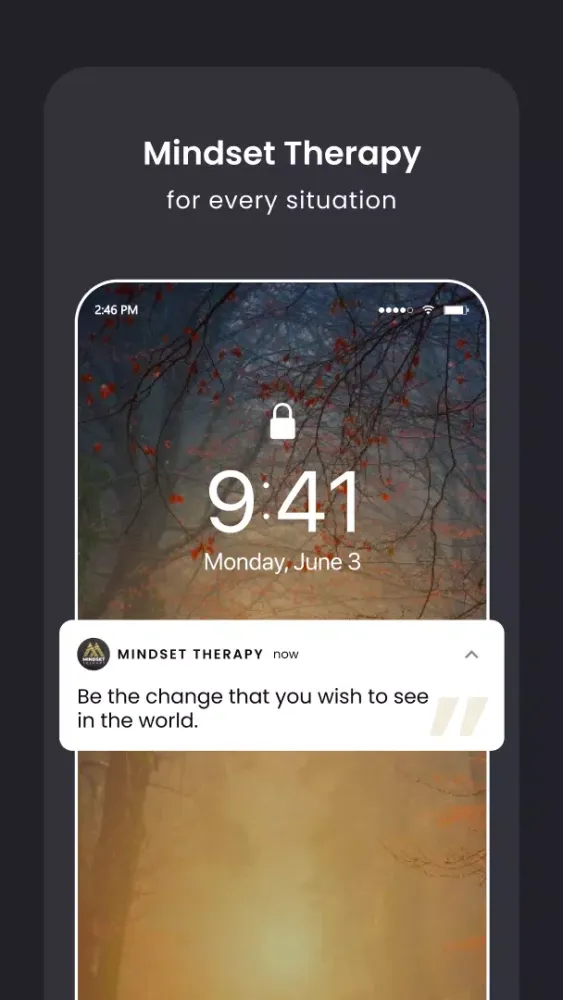 Mindset Therapy - Daily Quotes Screenshots