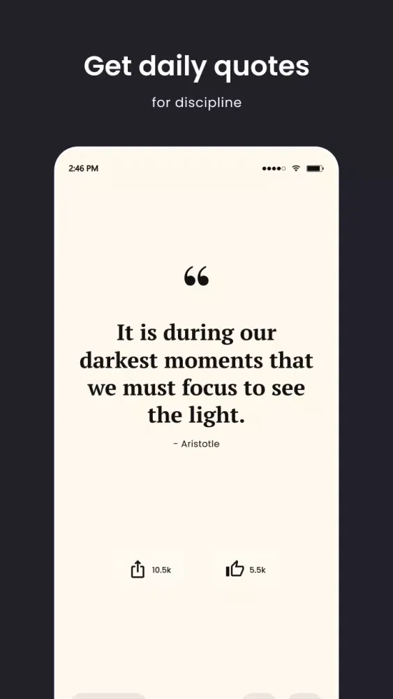 Mindset Therapy - Daily Quotes Screenshots