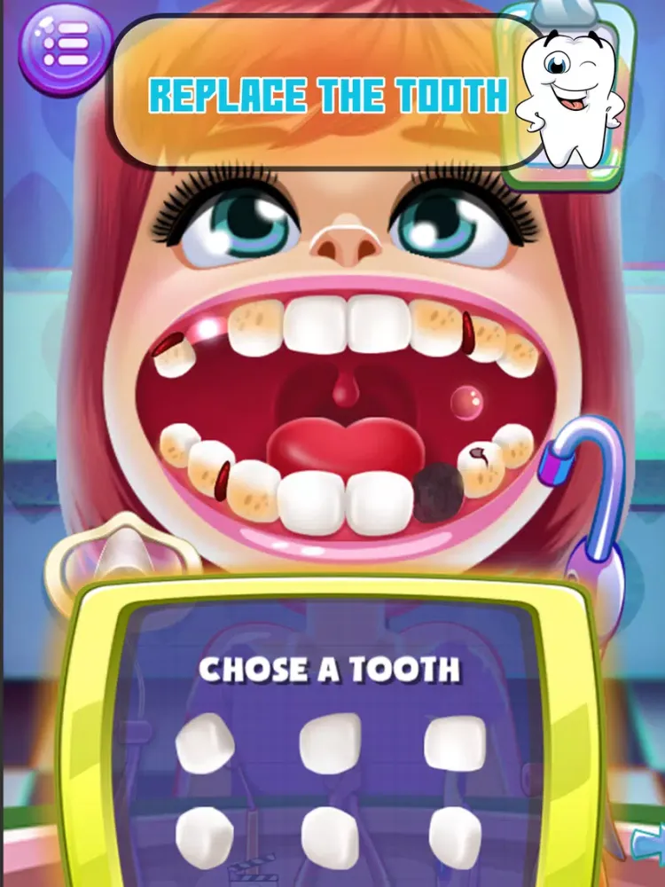 Capturas de tela do Toothcare My Dentist Simulator iPad 