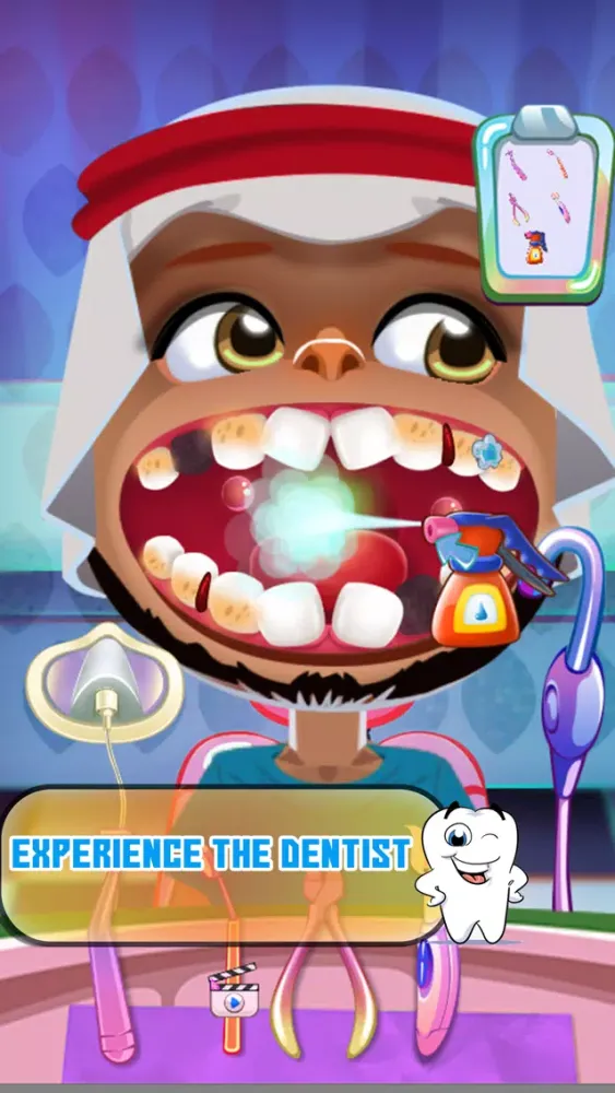Capturas de tela do Toothcare My Dentist Simulator