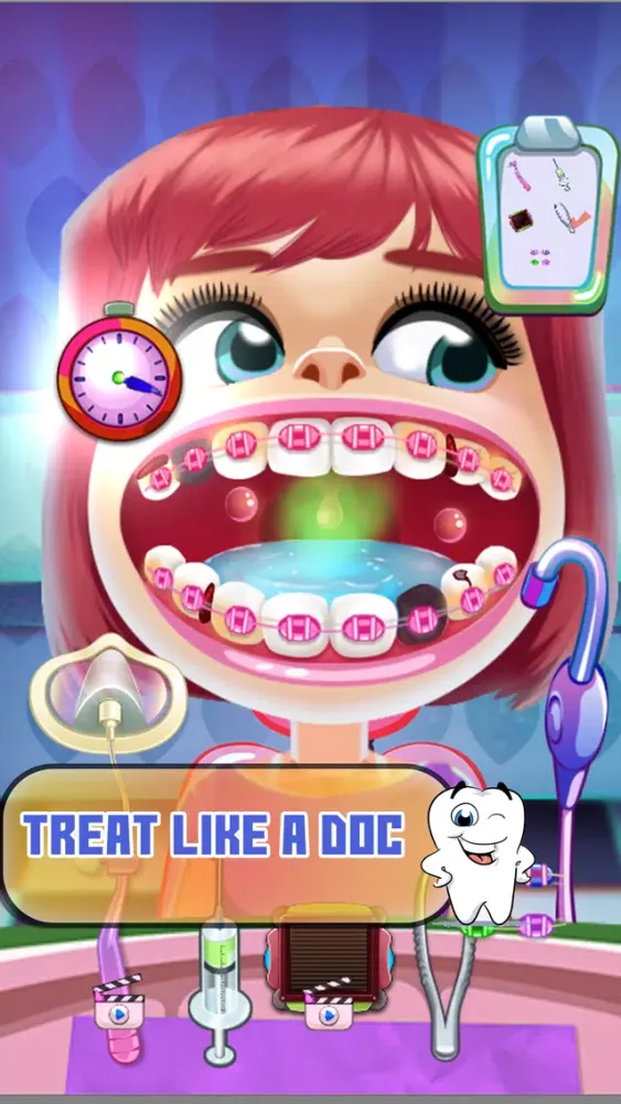 Capturas de tela do Toothcare My Dentist Simulator