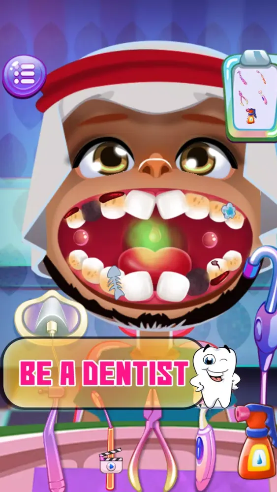 Capturas de tela do Toothcare My Dentist Simulator