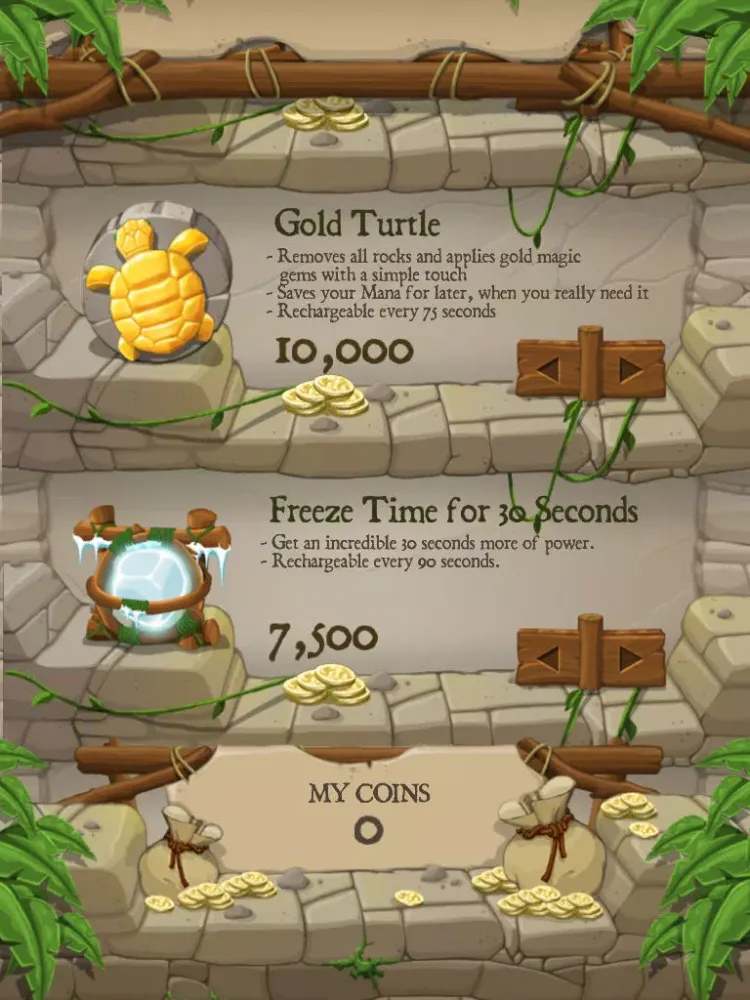 Capturas de pantalla de Mayan Temple Lite iPad 