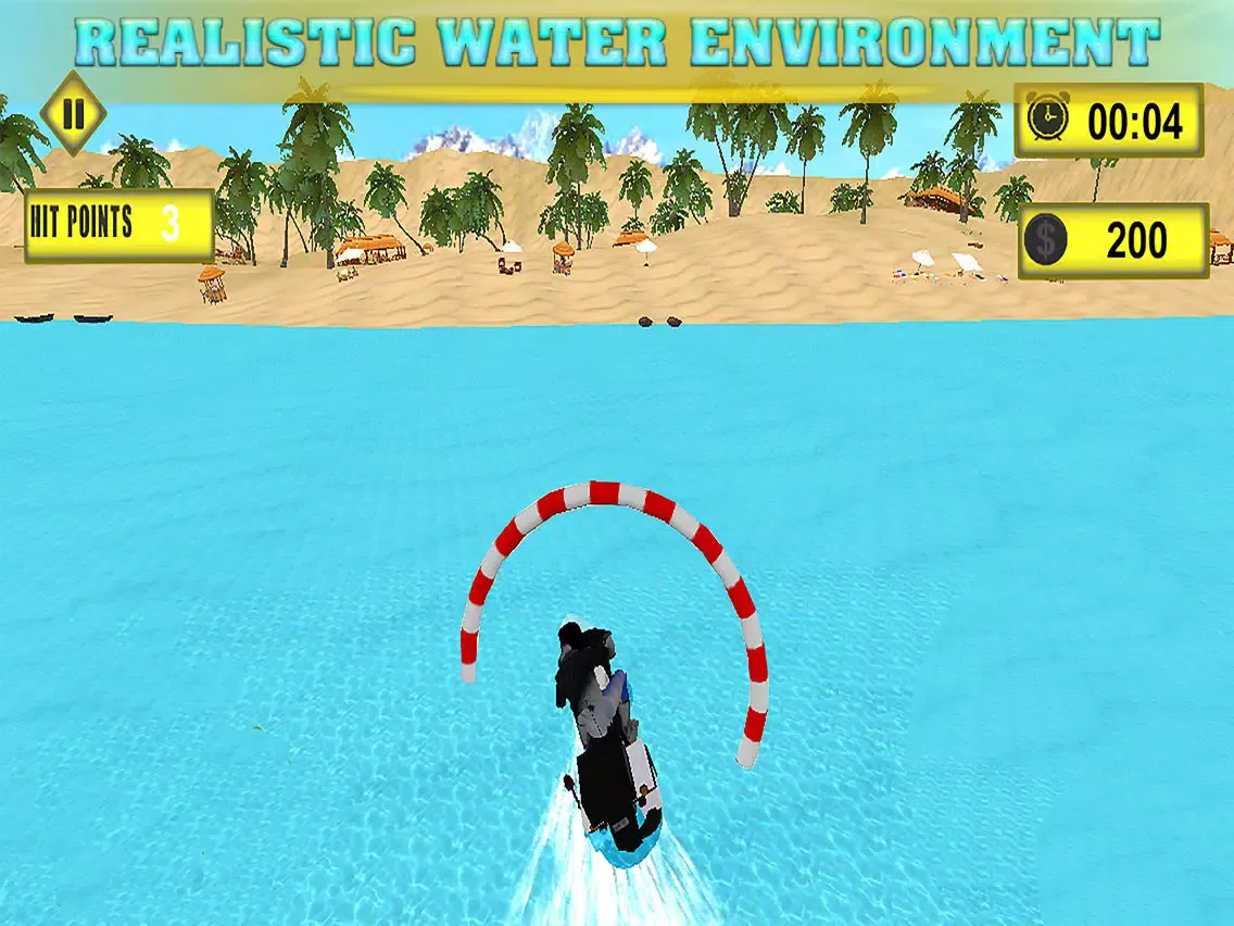 Tangkapan layar Super Water Bike Rider Game 2017 iPad 