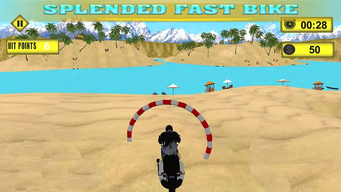 Tangkapan layar Super Water Bike Rider Game 2017