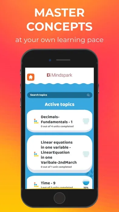 Скриншоты Ei Mindspark Learning App