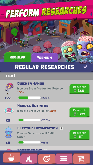 Captures d'écran de Zombies Inc - Idle Clicker