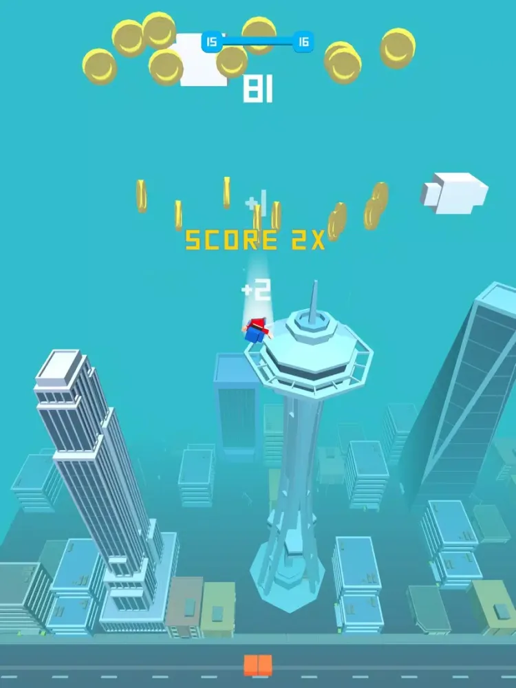 Sky Diving Challenge iPad  स्क्रीनशॉट
