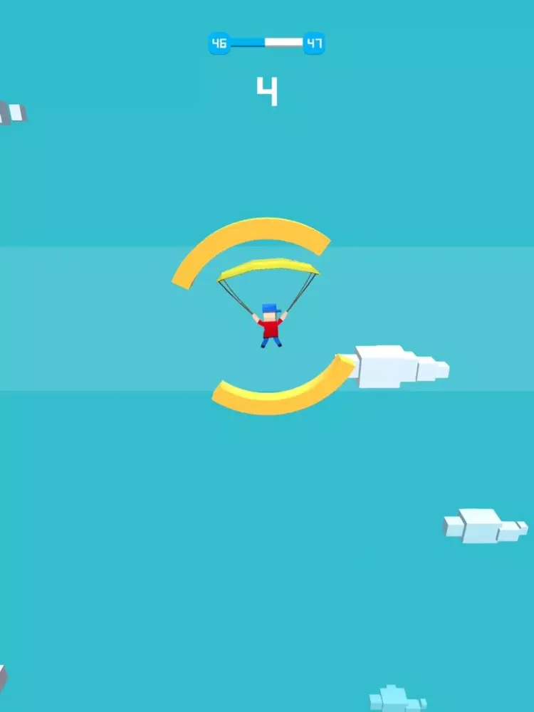 Sky Diving Challenge iPad  स्क्रीनशॉट