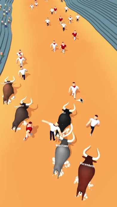 Capturas de tela do Bull Race
