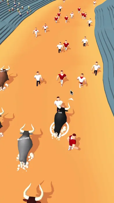 Capturas de tela do Bull Race