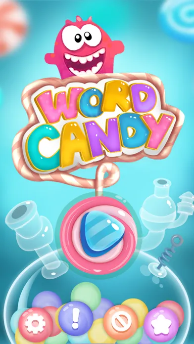 Tangkapan skrin Word Candies: Candyland Mania