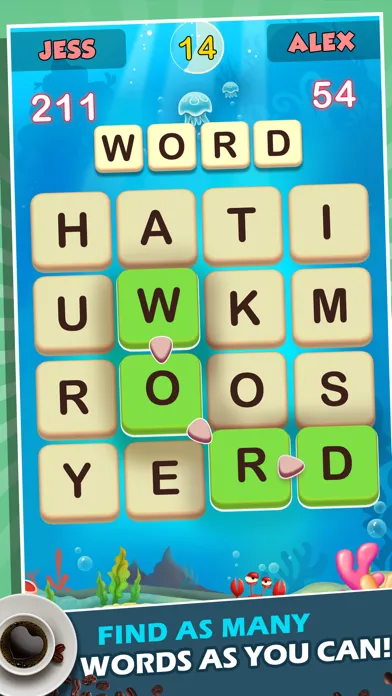 Captures d'écran de Word Fiends -WordSearch Puzzle