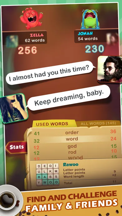 Captures d'écran de Word Fiends -WordSearch Puzzle