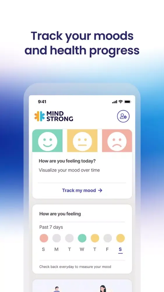 ภาพหน้าจอของ Mindstrong Online Therapy 18+