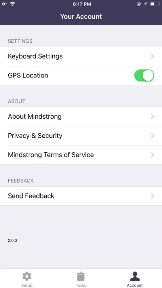 Tangkapan layar Discovery by Mindstrong