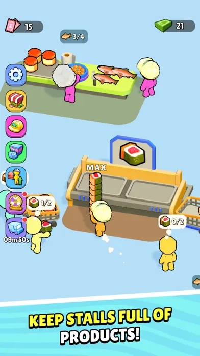 My Fish Mart: Idle Tycoon Game Ekran Görüntüleri