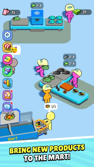 My Fish Mart: Idle Tycoon Game Ekran Görüntüleri