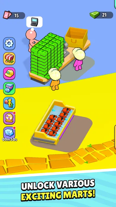My Fish Mart: Idle Tycoon Game Ekran Görüntüleri