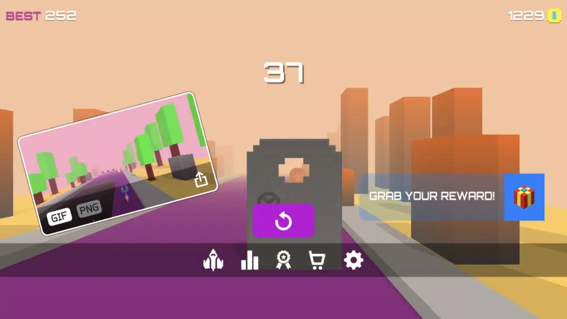 Hovercraft: Speedy Roads سکرین شاٹس