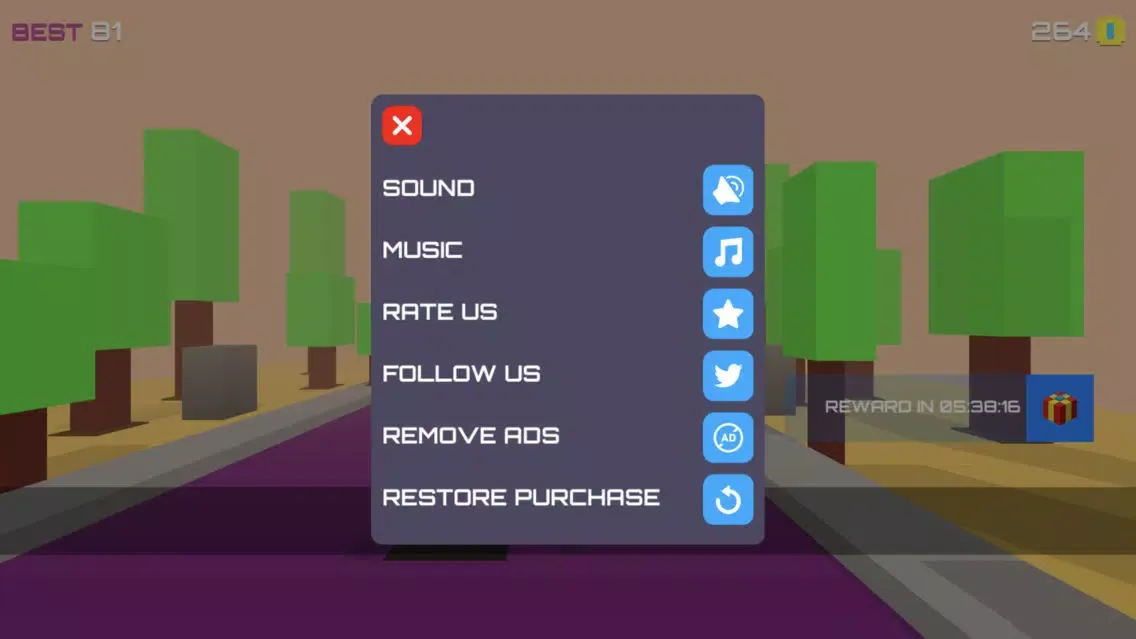 Hovercraft: Speedy Roads سکرین شاٹس