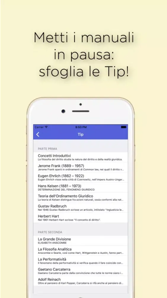 Filosofia del Diritto - Giurisprudenza Ekran Görüntüleri