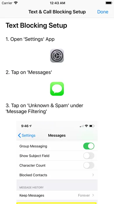 Spam Guard - Text & Call Block应用截图