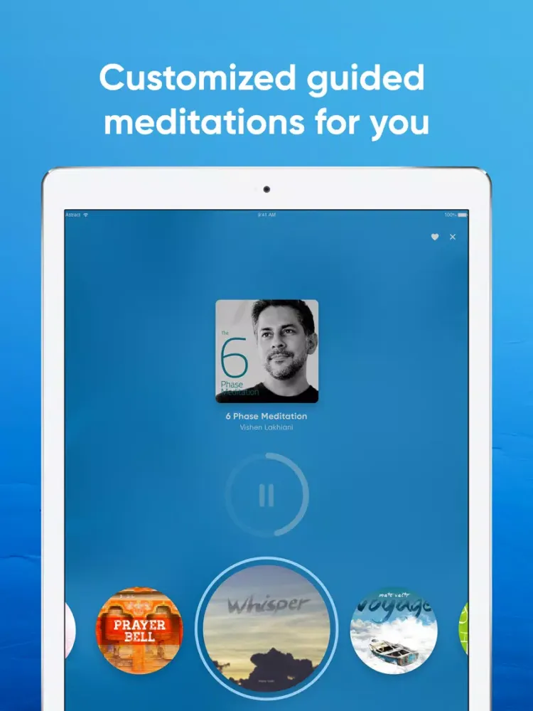 Omvana - Get In Flow iPad 应用截图