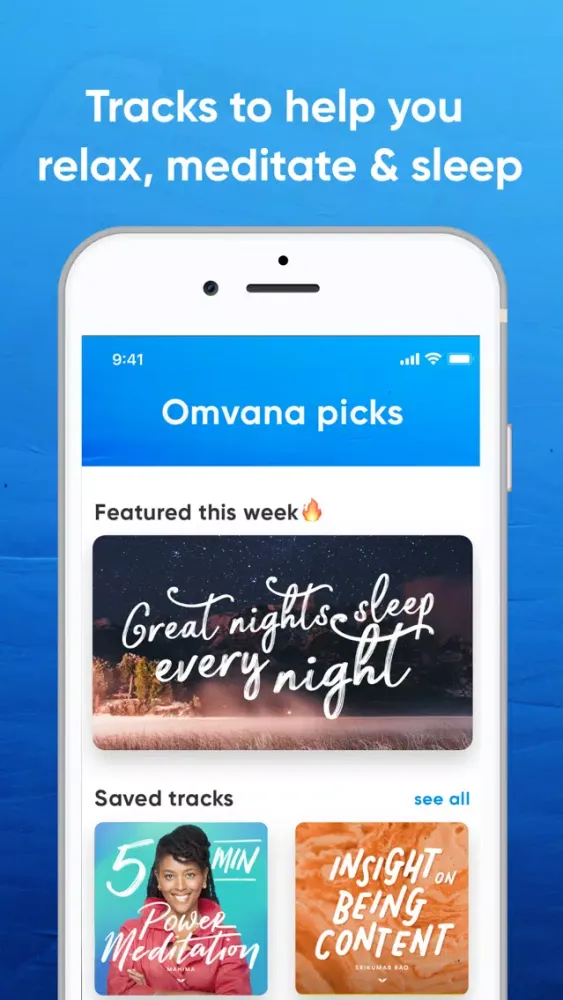 Omvana - Get In Flow应用截图