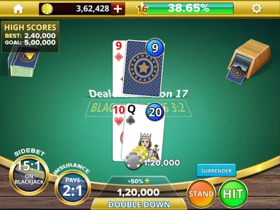 صور Blackjack 21 Casino Royale fun iPad 