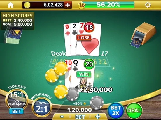 صور Blackjack 21 Casino Royale fun iPad 