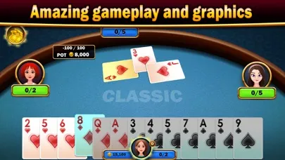 Ảnh chụp màn hình của Spades classic card offline
