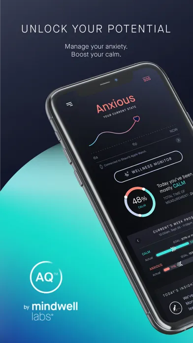Tangkapan layar AQ: Your Performance Coach