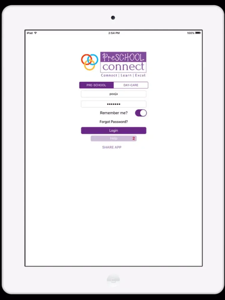 تصاویر Preschool Connect iPad 