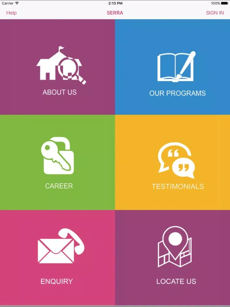 تصاویر SERRA INTERNATIONAL - Official iPad 