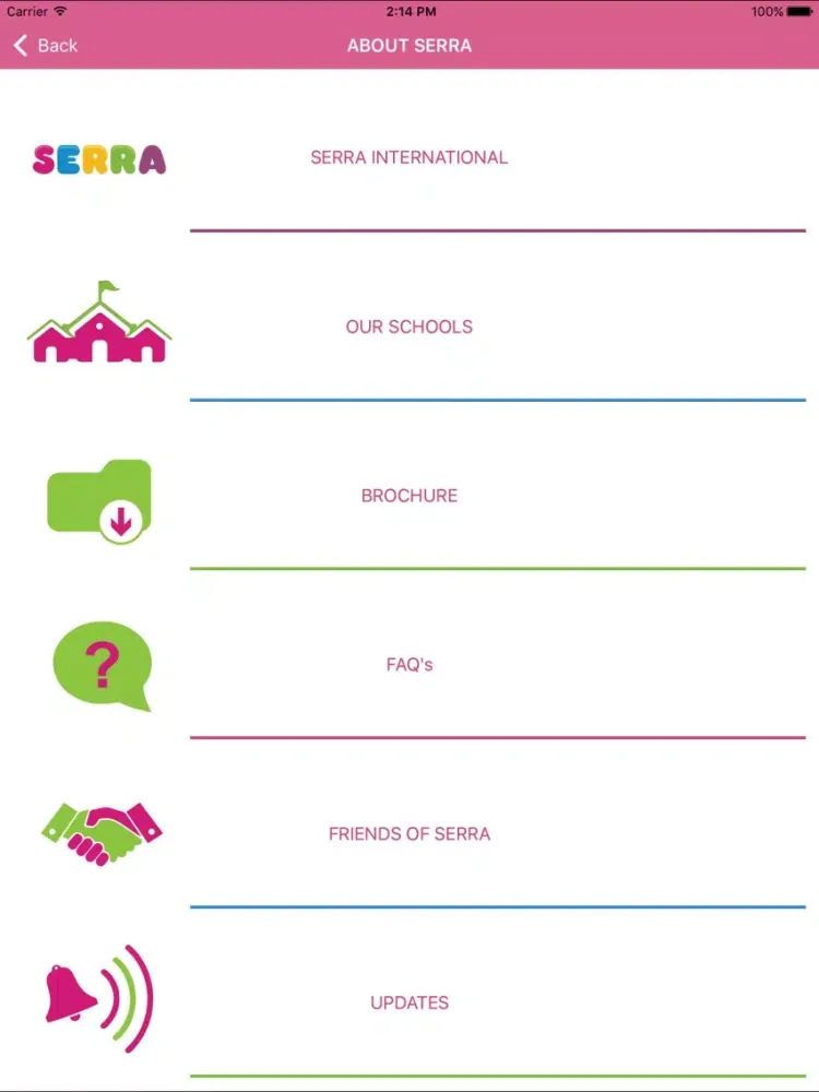 تصاویر SERRA INTERNATIONAL - Official iPad 