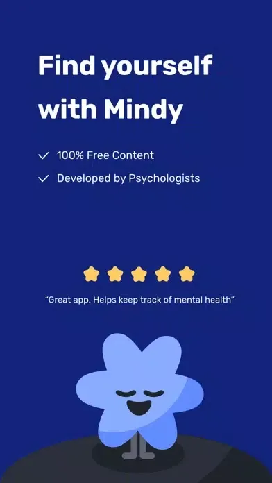 Capturas de tela do Mindy: Daily Self Care Journal