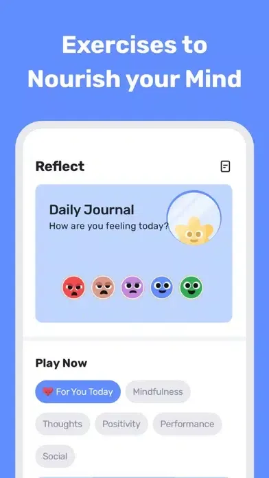 Capturas de tela do Mindy: Daily Self Care Journal