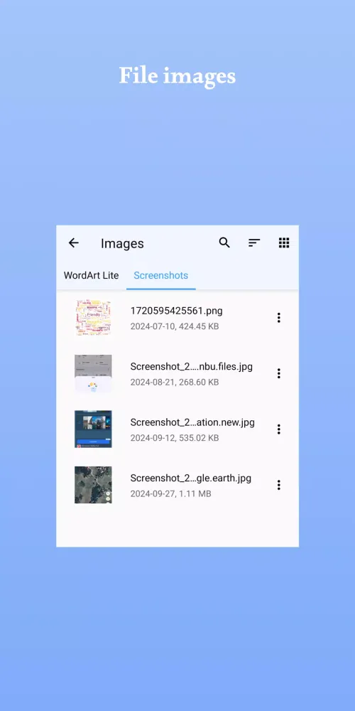 File Explorer Screenshots