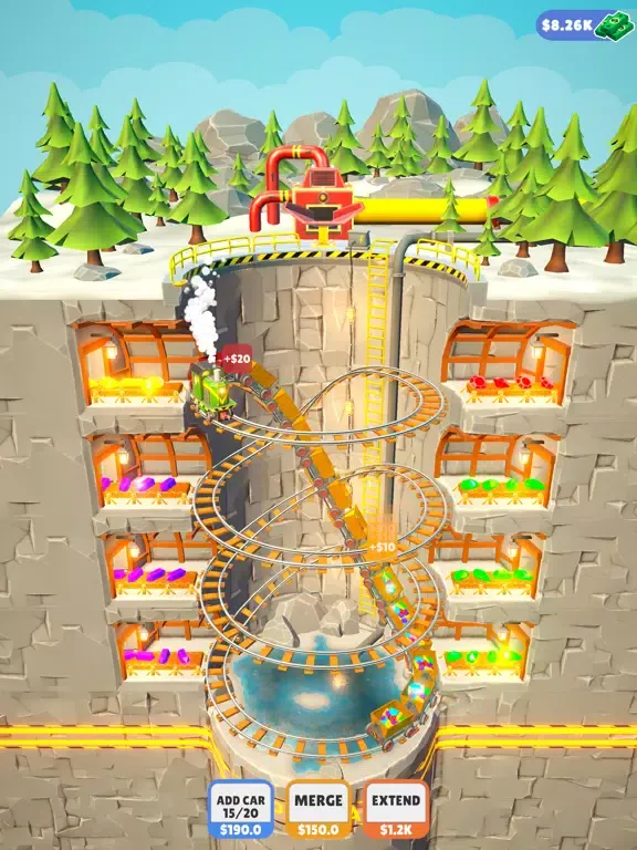 تصاویر Mine Loop 3D iPad 